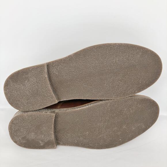 Crevo Footwear Mens Morraco Chukka Boot 13 Brown Lace Heel Leather Ankle NWOB - Picture 8 of 11